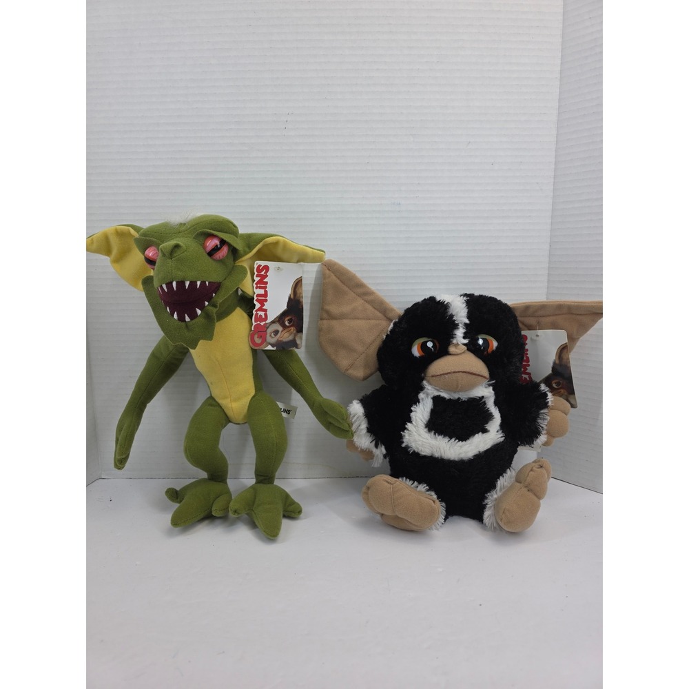 Gremlins Gizmo and Stripe Plush Toy Set Toy Factory 2018 NWT Movie Memorabilia